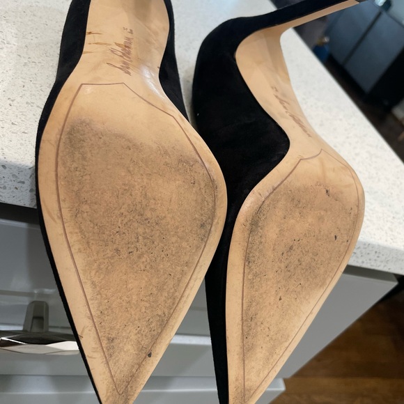 Sam Edelman black suede pump - Picture 7 of 8
